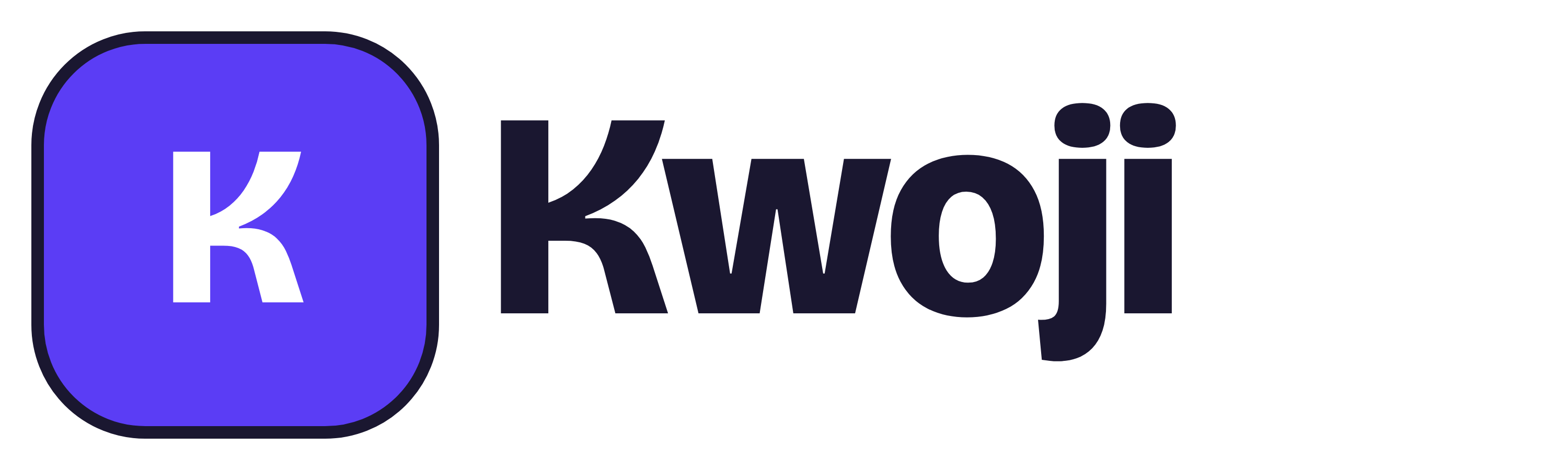 Logo Kwoji, haute définition